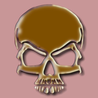 golden logo effect