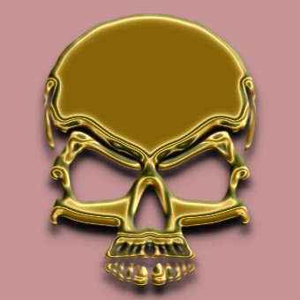 golden logo effect