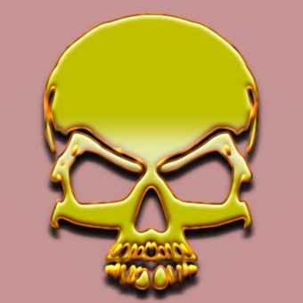 golden logo effect