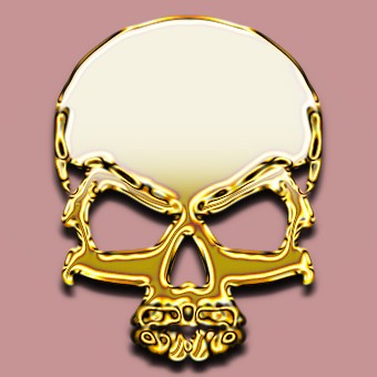 golden logo effect