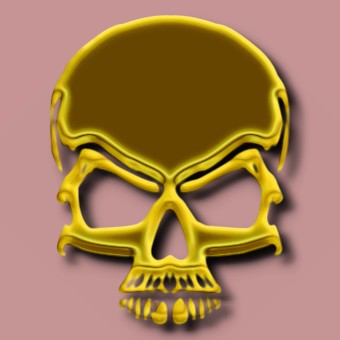 golden logo effect