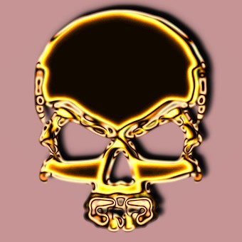 golden logo effect