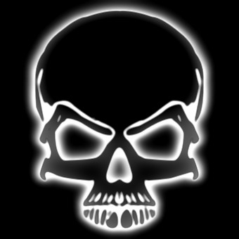 light white logo effect
