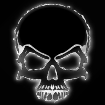 light white logo effect