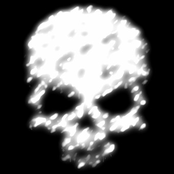 light white logo effect