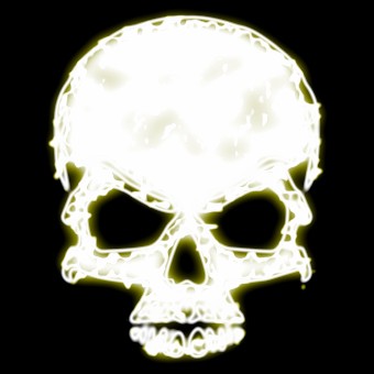 light yellow logo effect