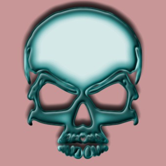 plastic green logo effect