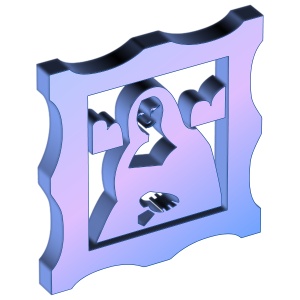 3D Art Logo Icon 2