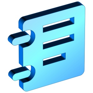 3D Business Logo Icon 2