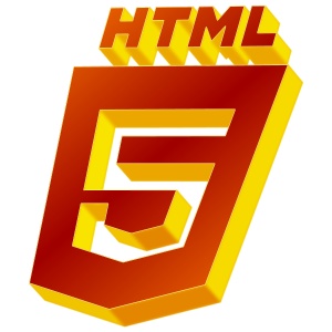 3D HTML5 Logo