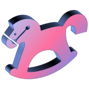 3D Kid Logo Icon 2