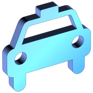 3D Transport Logo Icon 2