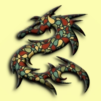 abstract logo effect 058