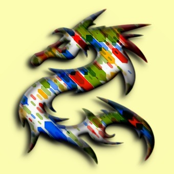 abstract logo effect 084
