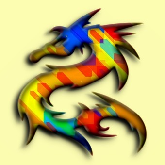 abstract logo effect 085