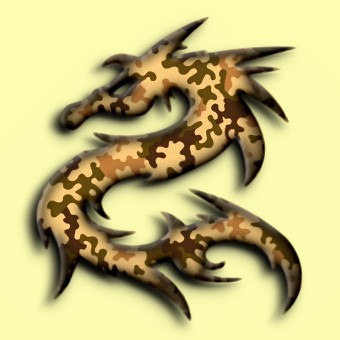 camouflage logo effect 012