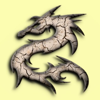 cracked logo effect 022