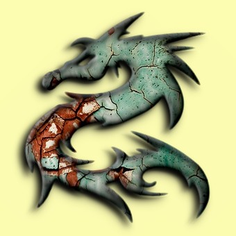 cracked logo effect 023