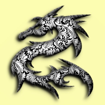 decorated logo effect 002