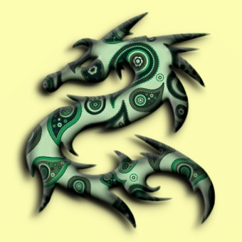decorated logo effect 005