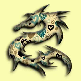 decorated logo effect 021