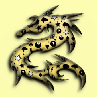 decorated logo effect 053