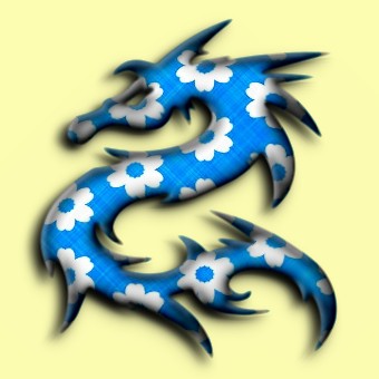 floral logo effect 020