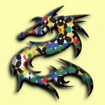 floral logo effect 022