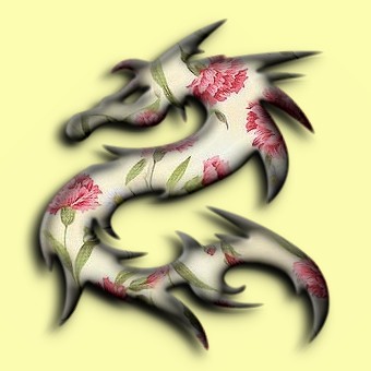 floral logo effect 033