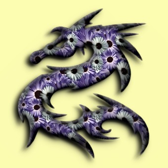 flower logo effect 007