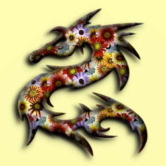 flower logo effect 008