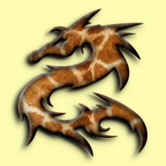 fur logo effect 007