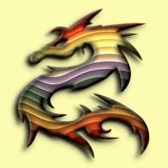 geometric logo effect 056