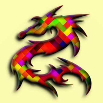geometric logo effect 062