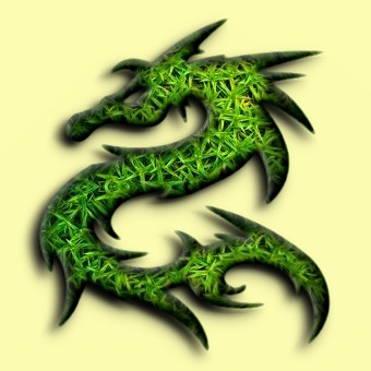 grass logo effect 007