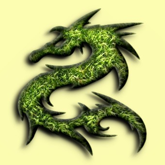 grass logo effect 012