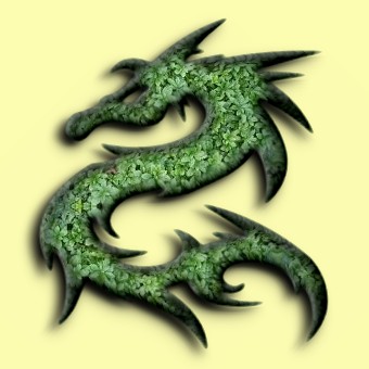 leaf logo effect 023