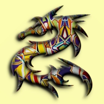 psychedelic logo effect 010