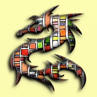 psychedelic logo effect 023