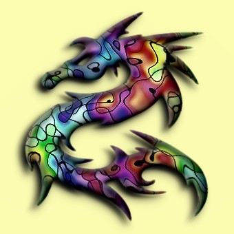 psychedelic logo effect 028