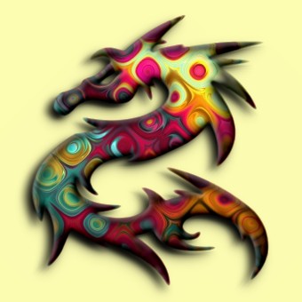 psychedelic logo effect 033