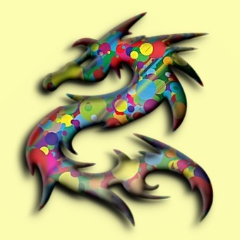 psychedelic logo effect 043