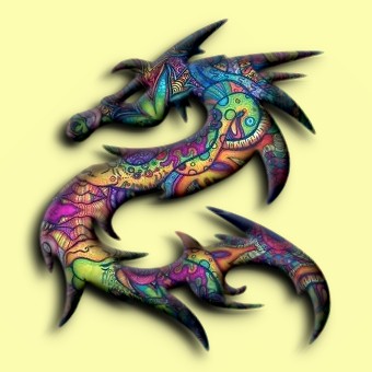 psychedelic logo effect 049
