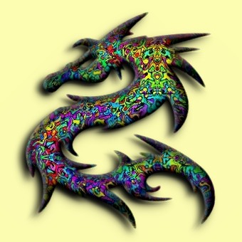 psychedelic logo effect 050