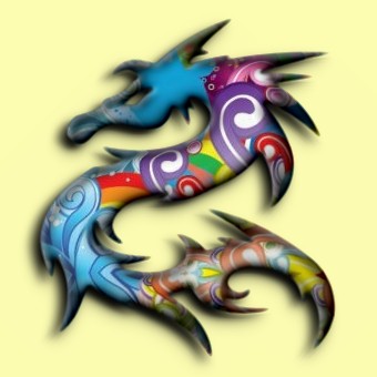 psychedelic logo effect 052