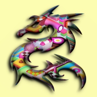 psychedelic logo effect 053