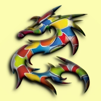 psychedelic logo effect 055