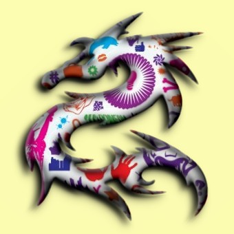 psychedelic logo effect 056