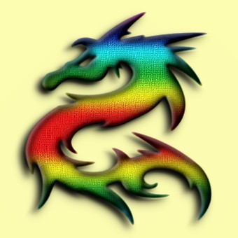 rainbow logo effect 002