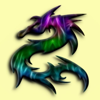 rainbow logo effect 004